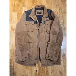 Vintage Billabong Stanton Winter Jacket Coat Brown Men's XL